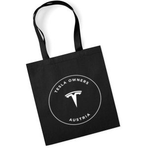 Tesla Owners - Baumwolltasche black